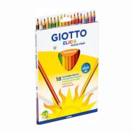 Creioane colorate elios set 18 buc giotto fl0277900