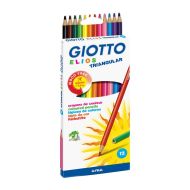 Creioane colorate elios set 12 buc giotto l0275800