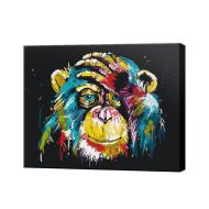 Kit pbn colourful chimpanzee atpbn25714