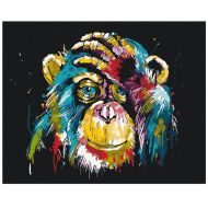 Kit pbn colourful chimpanzee atpbn25714