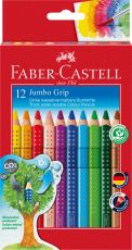 Creioane colorate 12 cul +asc jumbo grip fb fc110912