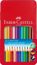 Creioane colorate 12 culori cut metal grip 2001 fb fc112413