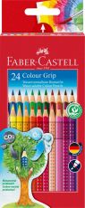 Creioane colorate 24 culori grip 2001 fc112424