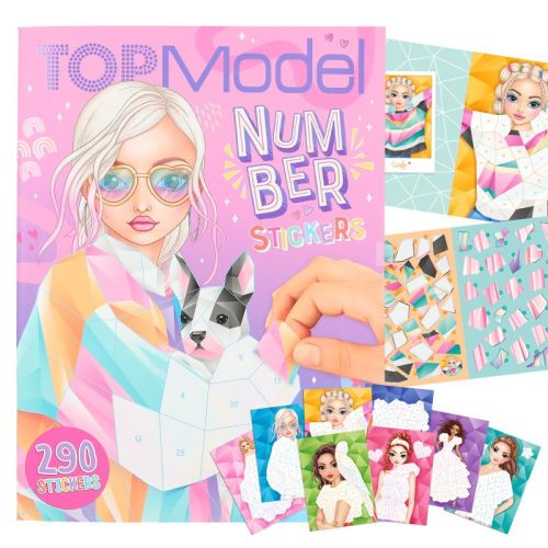 Top model carte stickere numere 1-12485