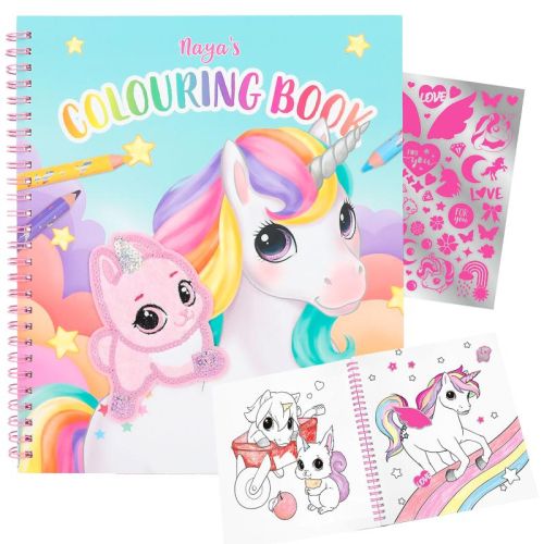 Ylvi carte de colorat unicorn 1-12492