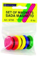 Magneti whiteboard 6/set 30mm centropen 97956