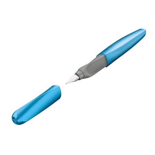 Stilou twist frosted blue, cu grip ergonomic, 811262