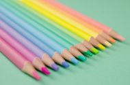 Creioane colorate 12 cul pastel kores ko93311