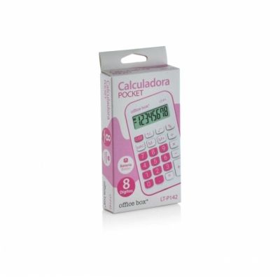 Calculator colorline 8 digits culoare pink lt-p142