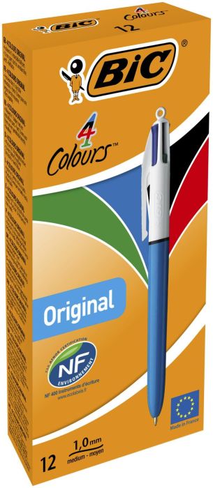 Pix cu mecanism bic mediu 4 culori bc801867