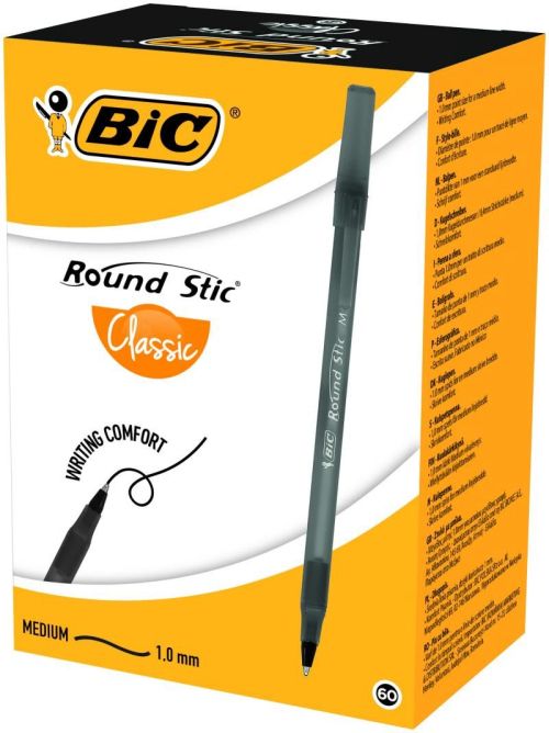 Pix bic round stic negru bc920568