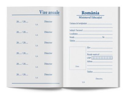 Carnet de elev clasele V-VIII tip964