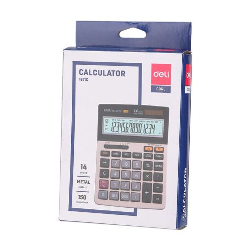 Calculator birou 14dig 1671c deli dle1671c+++