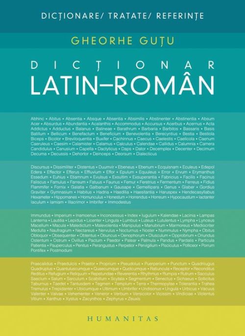 Dictionar latin-roman - Gheorghe Gutu