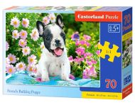 Puzzle 70 piese french bulldog puppy castorland 70152