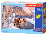 Puzzle 180 piese winter melt-castorland 18505