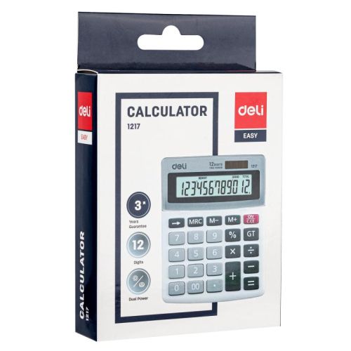 Calculator birou 12dig 1217 deli dle1217+++