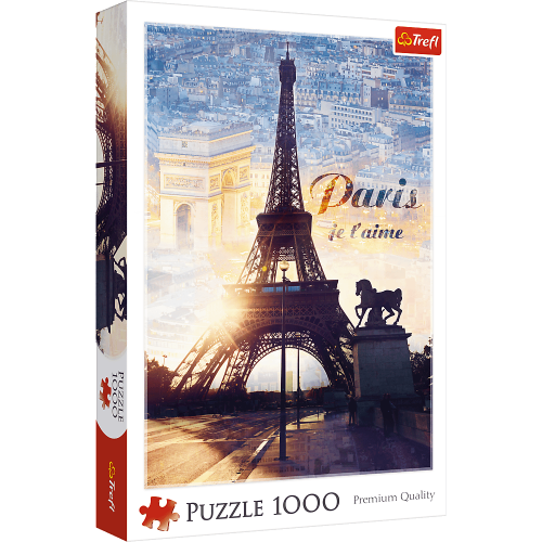 Puzzle trefl 1000 Paris in zori 10394