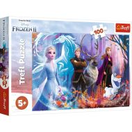 Puzzle trefl 100 Frozen 2 lumea magica 16366