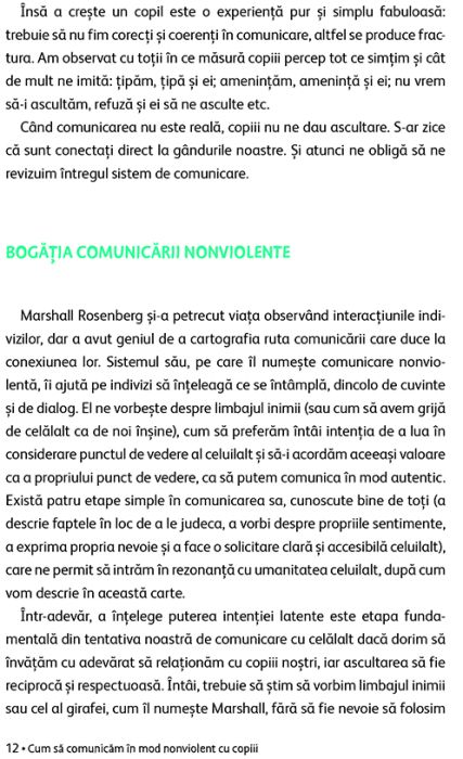 Cum sa comunicam in mod nonviolent cu copiii - Florence Millot