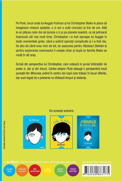 Cartea despre Pluto - R.J. Palacio