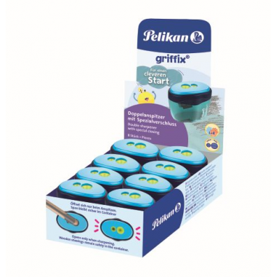 Ascutitoare dubla griffix culoare albastra 701280