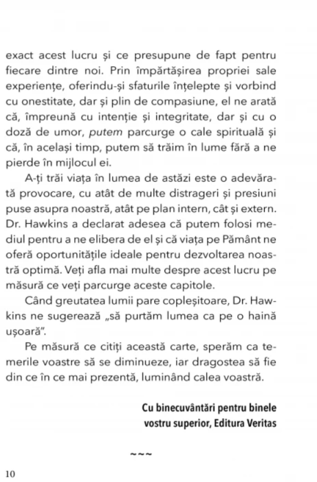 In lume, dar nu parte din ea - David R. Hawkins