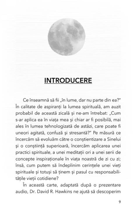 In lume, dar nu parte din ea - David R. Hawkins