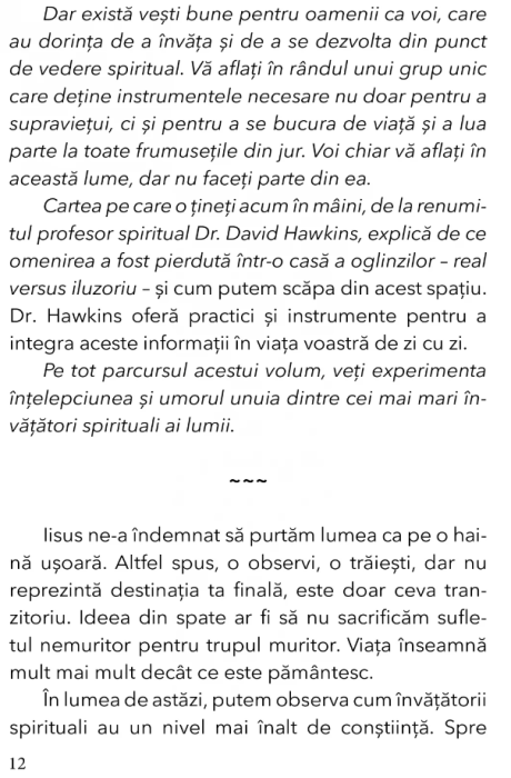 In lume, dar nu parte din ea - David R. Hawkins