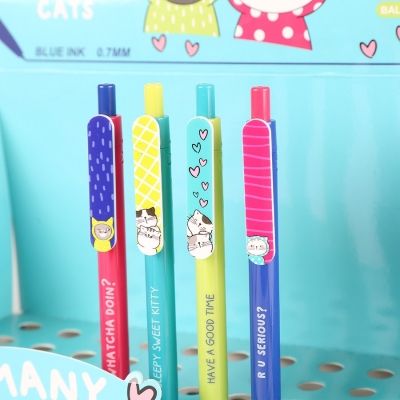 Pix retractabil so many cats albastru 0.7mm abp201762207f4c