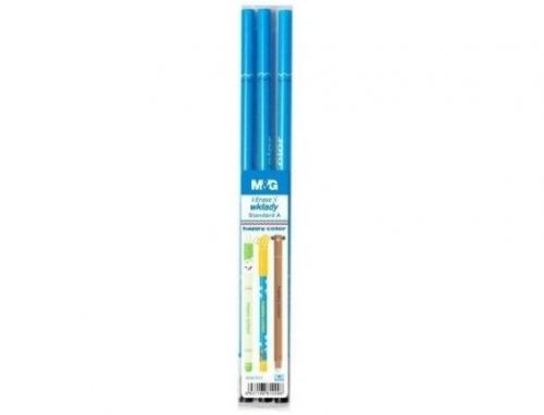 Rezerva roller rescriere 0.5mm crystal blue 3/set akr67k35-3