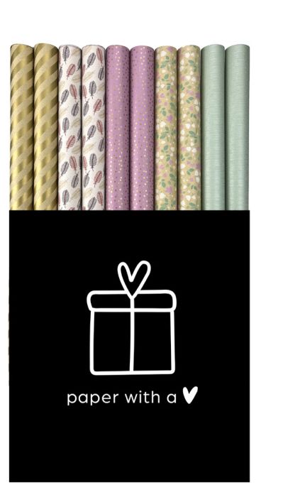 Hartie ambalaj rola 70cm x 2m amelie rotolux 370539
