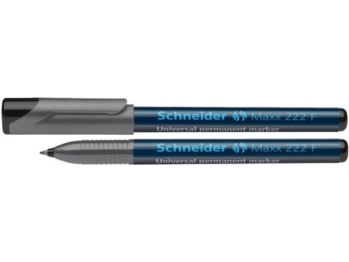 Marker fin perm.Schneider 222 negru