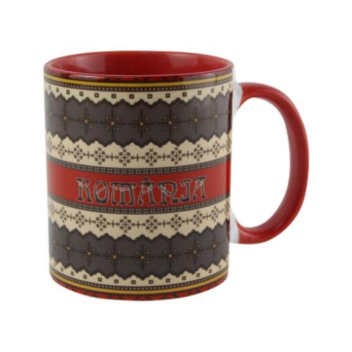 Cana ceramica Romania 330 ml design traditional 2323