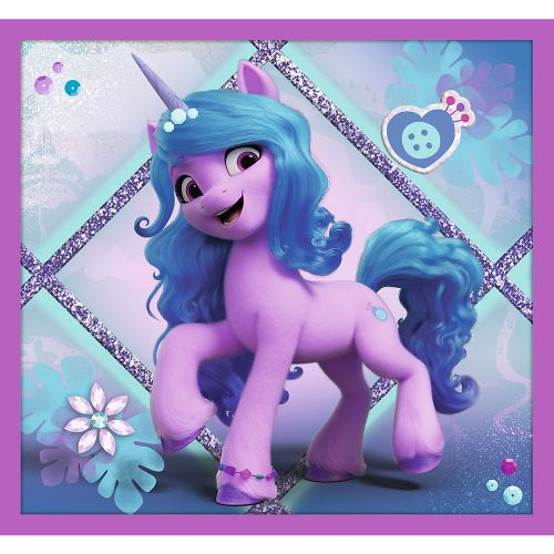 Puzzle trefl 10in1 my little pony poneii stralucitori 90389