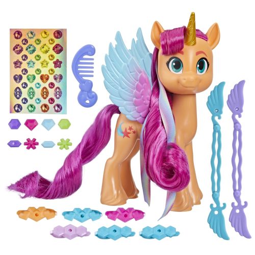 My little pony ribbon hairstyles figurina Sunny f3873