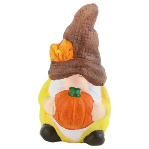 Figurina spiridus din ceramica 8 cm cu dovlecel 65613