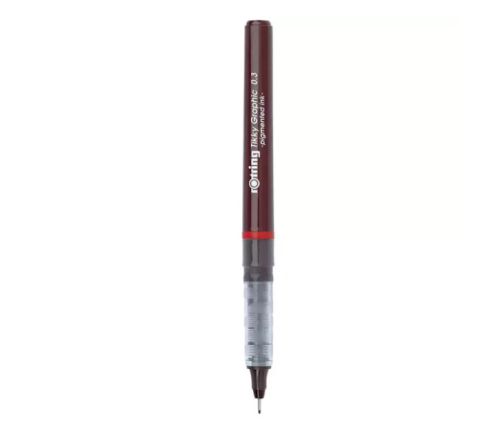 Liner graphic 0.3mm negru tikky rotring 1904753/blister