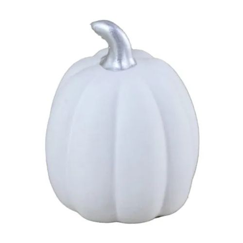 Dovleac alb decorativ din ceramica 8x11 cm 136076