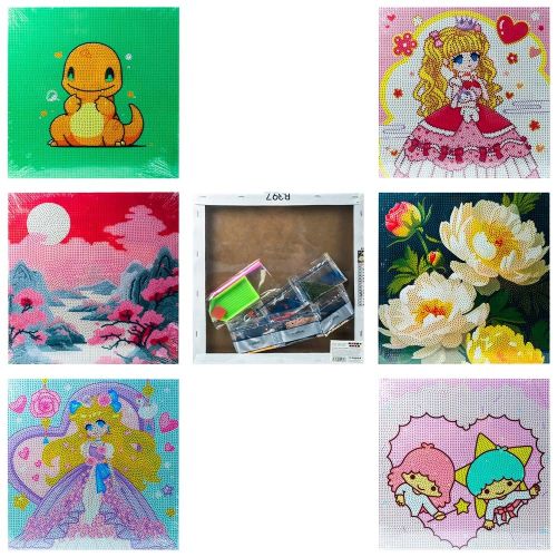 Set creativ mozaic cu diamante 30x30cm 1484-04