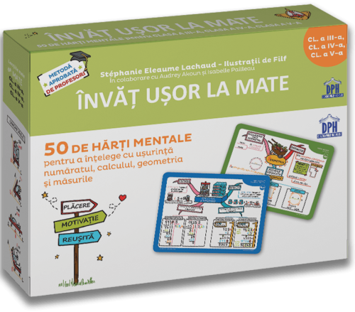 Invat usor la mate. Vol. II. Clasa a III-a, a IV-a, a V-a - Stephanie Eleaume-Lachaud