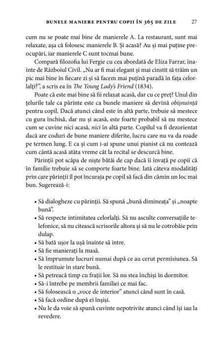 Bunele maniere pentru copii in 365 de zile - Sheryl Eberly, Caroline Eberly
