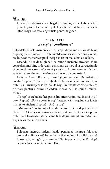 Bunele maniere pentru copii in 365 de zile - Sheryl Eberly, Caroline Eberly