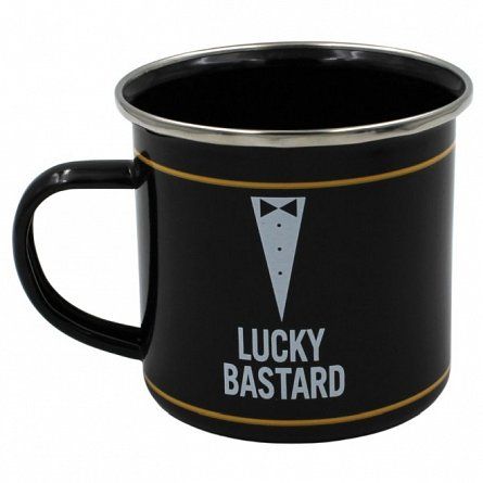 Cana metalica 360ml lucky bastard nklbnie001
