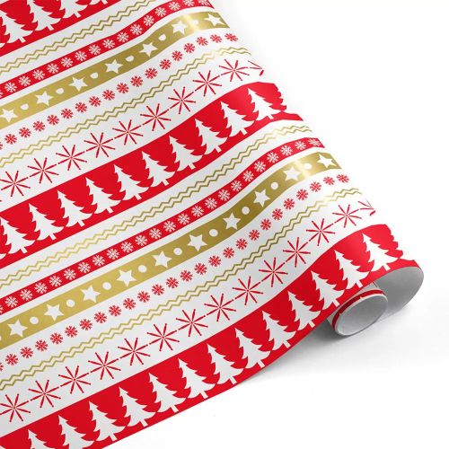Hartie de ambalat 70x600 snowman 
