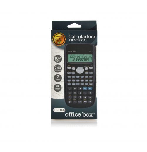 Calculator stiintific office 10+2 functii cul negru lt-c168