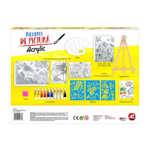 Atelierul de pictura acrilica 1038-22001