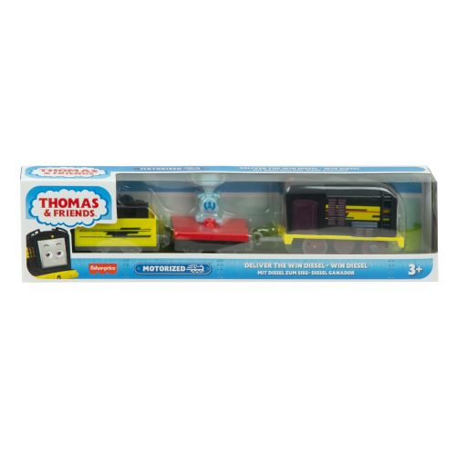 Thomas locomotiva motorizata diesel +2 vagoane mthfx97_hdy74