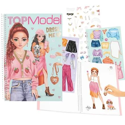 Top Model carte dress me up mare 1-13486