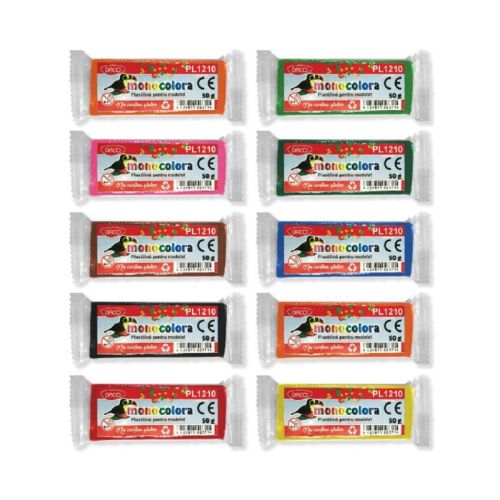 Plastilina 50g monocolora daco pl1210
